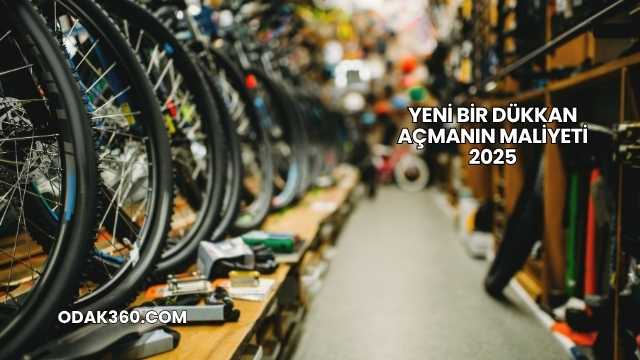 Yeni Bir Dükkan Açmanın Maliyeti 2025