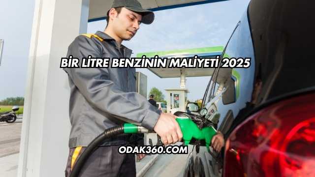 Bir Litre Benzinin Maliyeti 2025