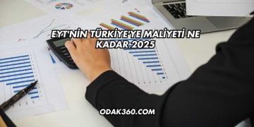 EYT'nin Türkiye'ye Maliyeti Ne Kadar 2025