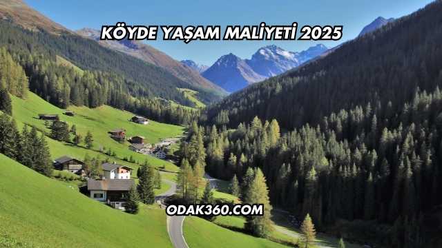 Köyde Yaşam Maliyeti 2025